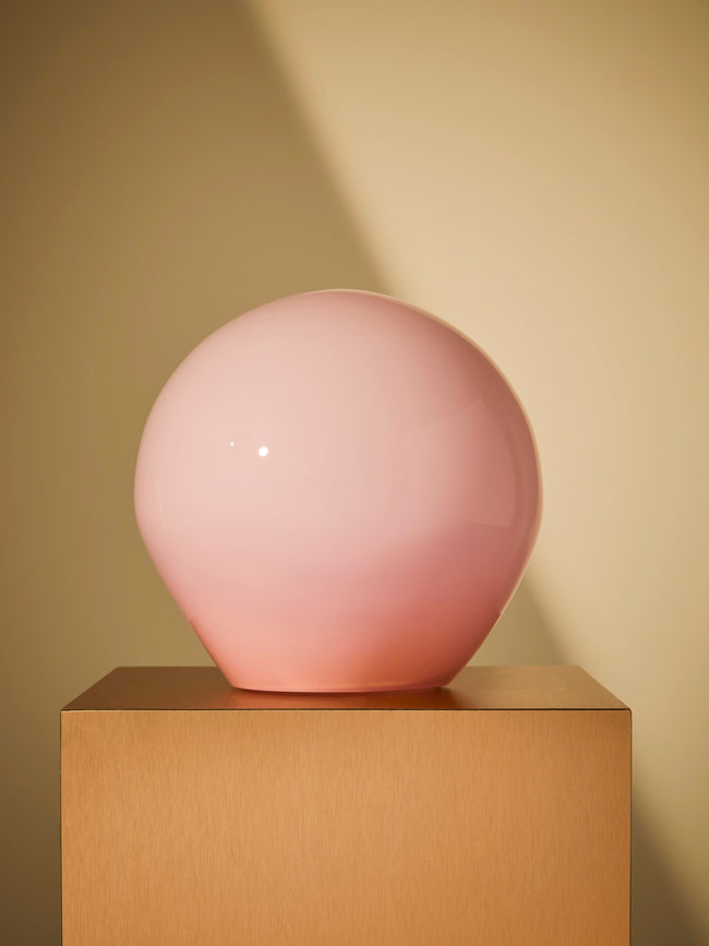 Helle Mardahl Studio - Bon Bon Hand-Blown Glass Table Lamp - Pink - ABASK