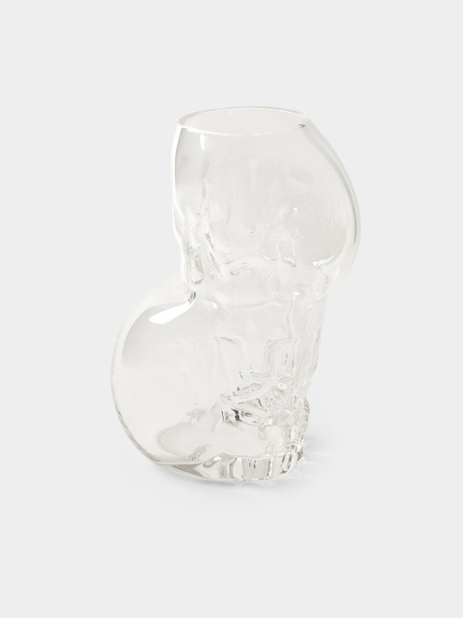 Hana Hillerová - Remix Hand-Blown Glass Vessel (16in/41cm) - Clear - ABASK - 
