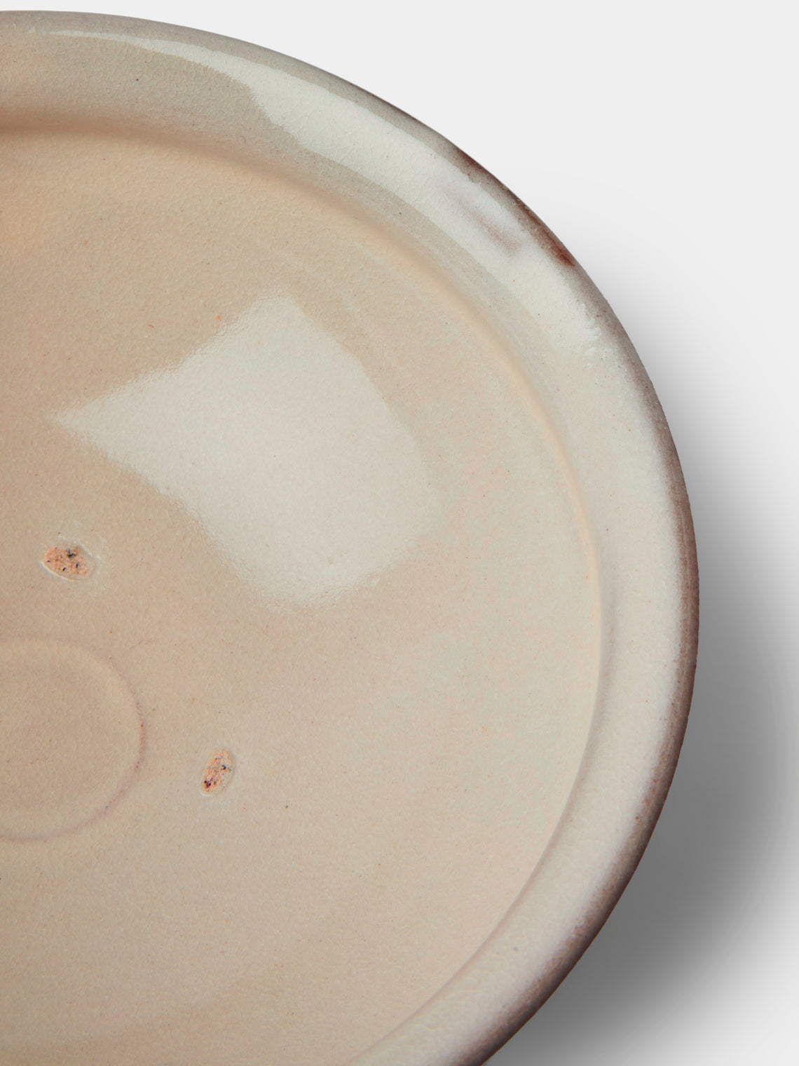 Fuminari Araga - Kohiki Ceramic Shallow Bowls – 6in/15cm (Set of 4) - White - ABASK