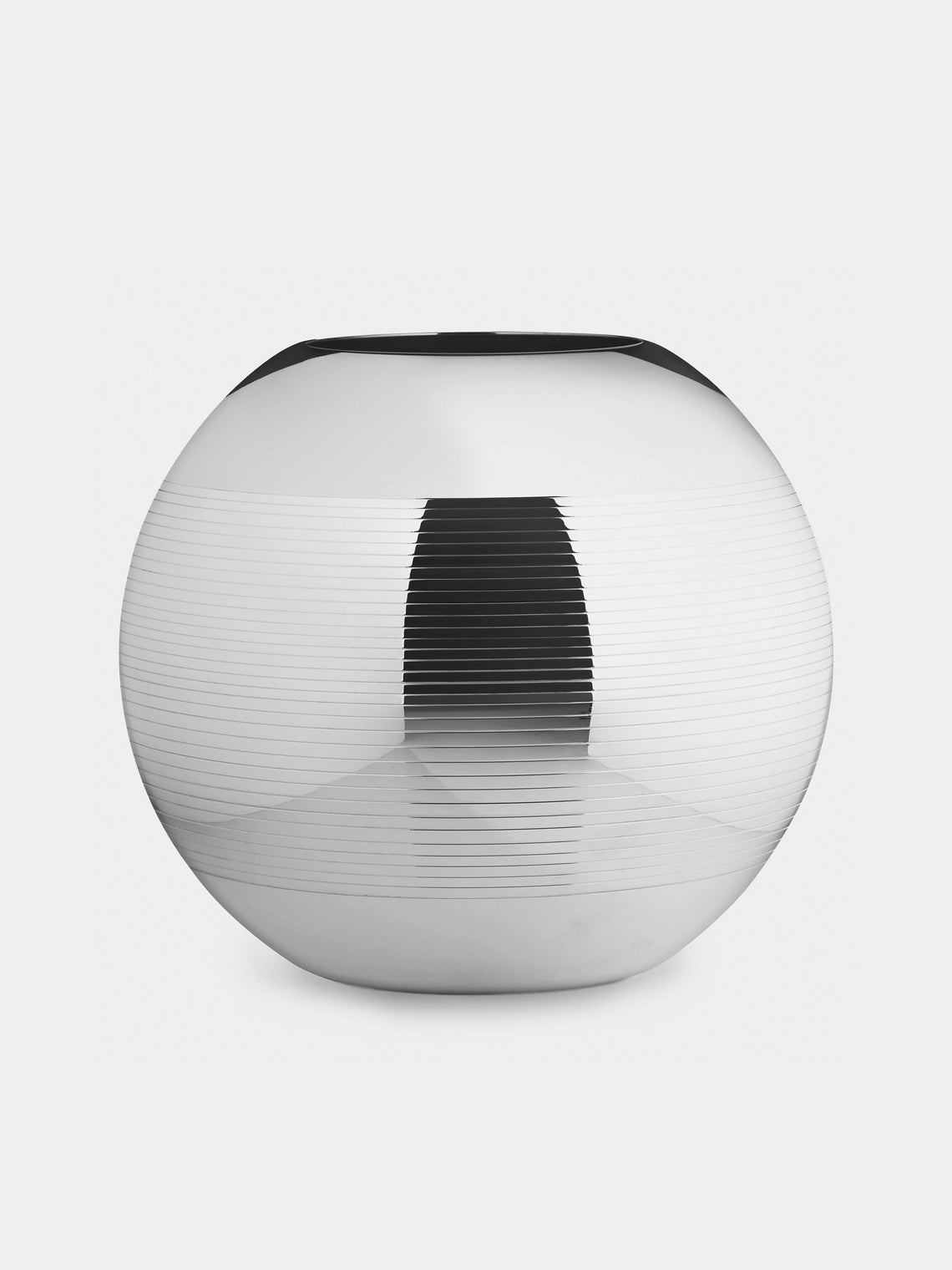 Puiforcat - Pétanque Silver-Plated Large Vase - Silver - ABASK - 