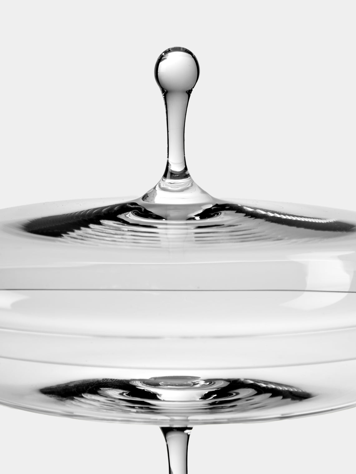 Lobmeyr - Hand-Blown Crystal Flat Candy Dish - Clear - ABASK