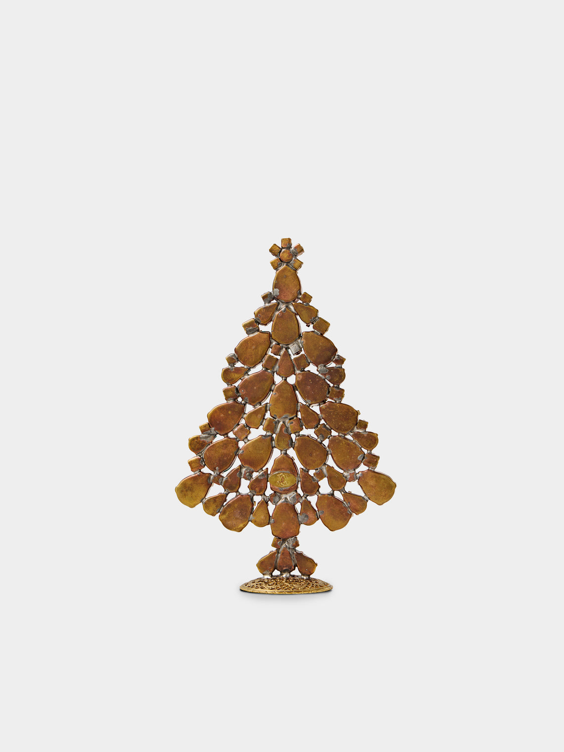 ABASK Decorations - Delightful Czech Crystal Tree - Green - ABASK