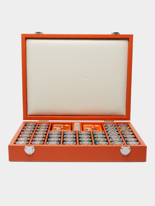 Hector Saxe - Leather Poker Set -  - ABASK - 