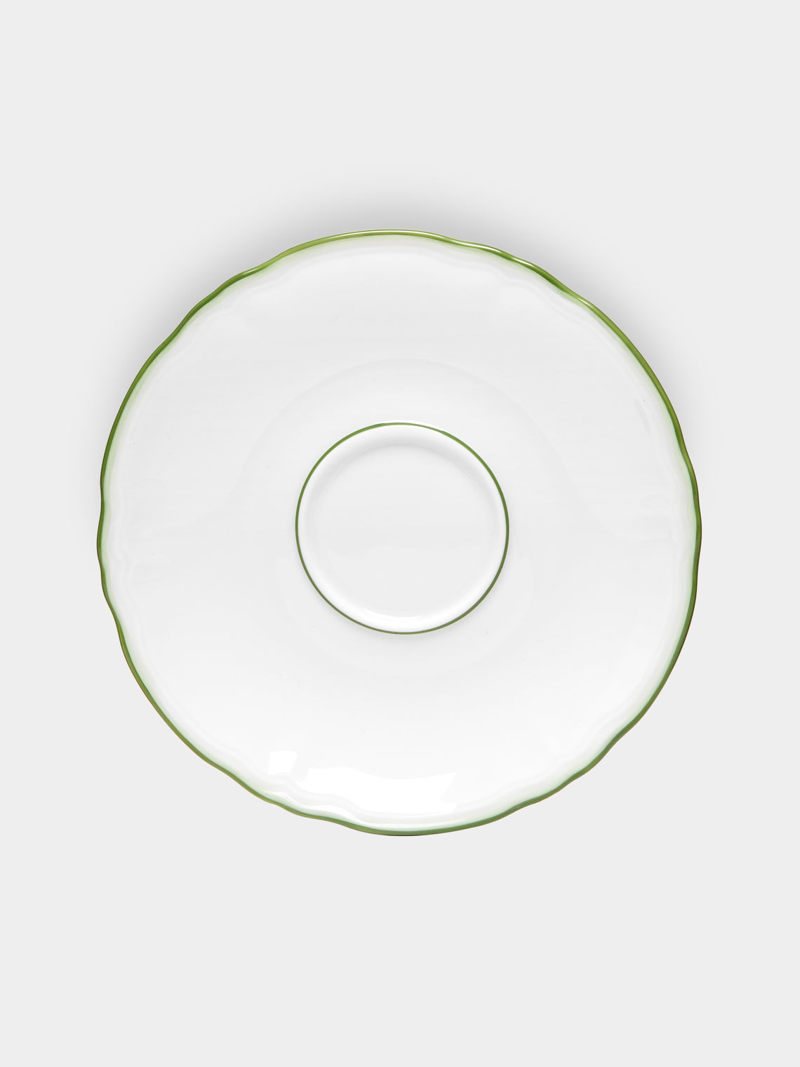 Raynaud - Touraine Hand-Painted Porcelain Teacup and Saucer -  - ABASK