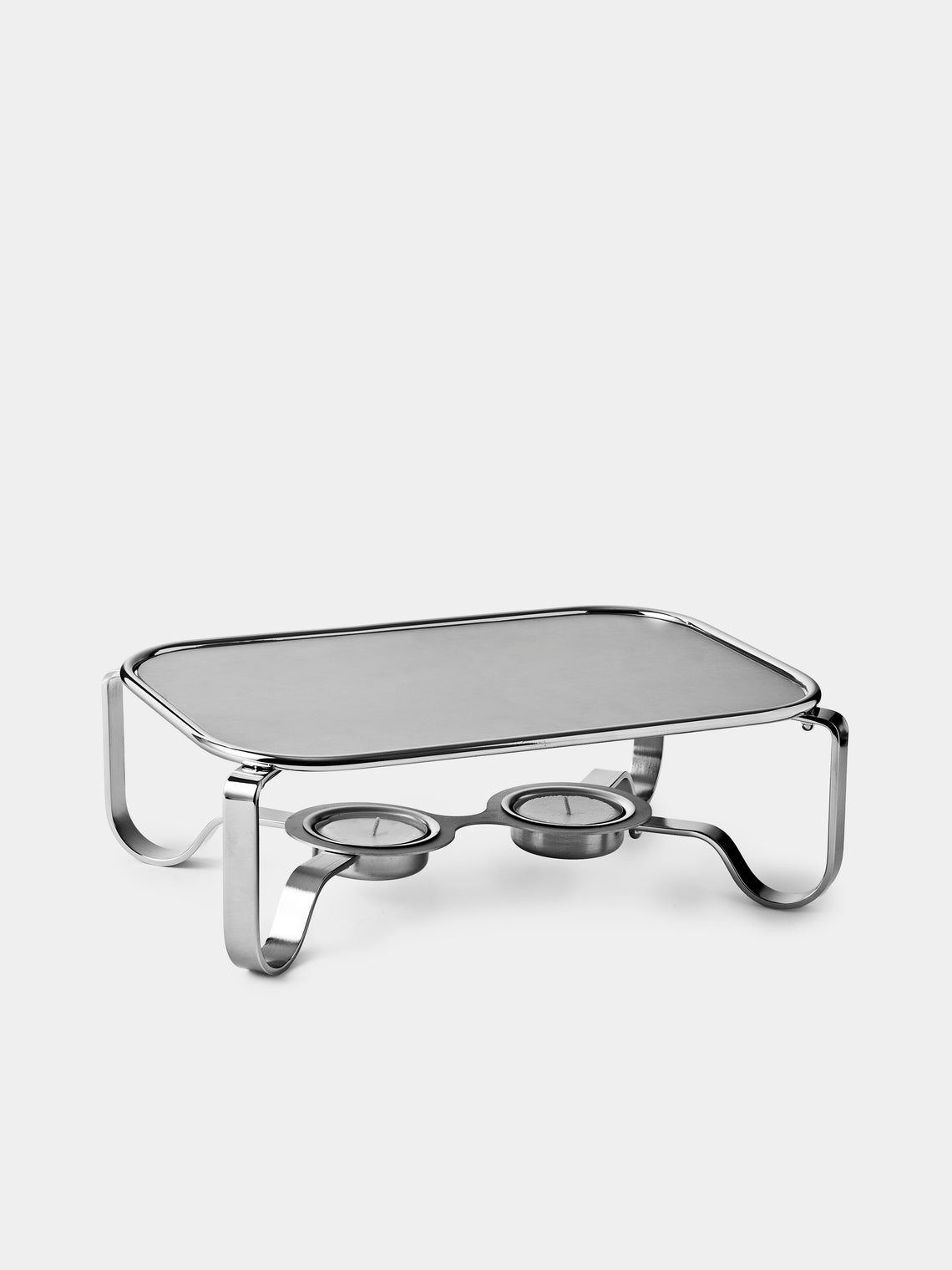 Greggio - Silver-Plated Dish Warmer - Silver - ABASK