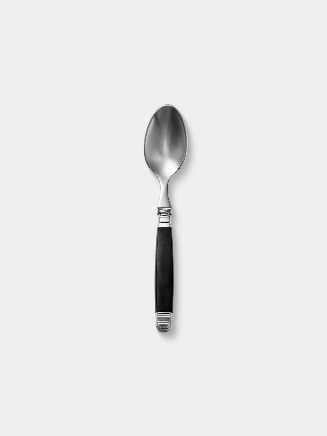 Alain Saint-Joanis - | Set of 4 Pieces | Empire Resin Dinner Cutlery - Black - ABASK
