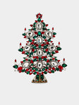 ABASK Decorations - Winter Czech Crystal Tree - Green - ABASK - 