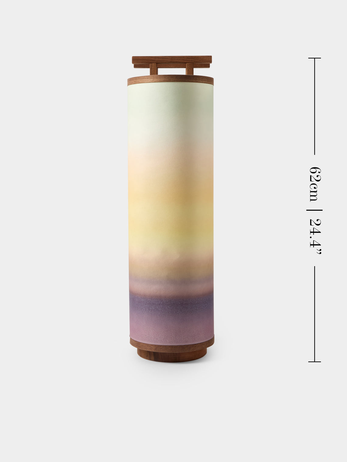 Maxime Prange - Torii Walnut and Washi Paper Large Table Lamp - Multiple - ABASK