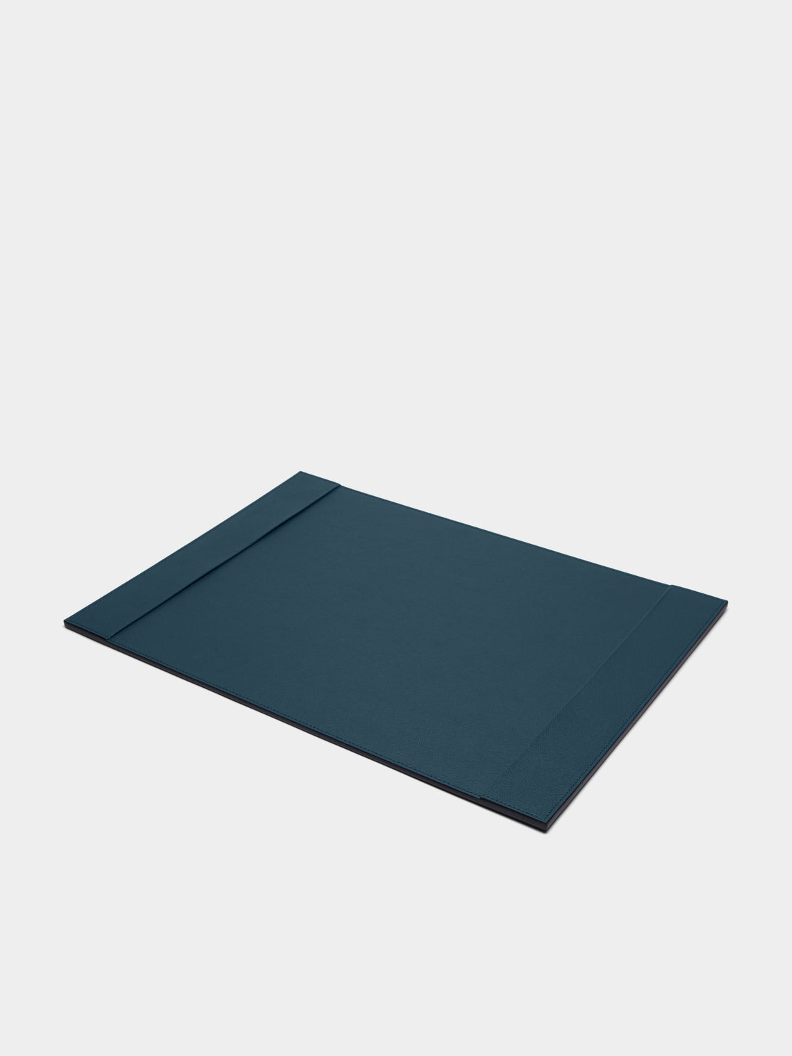 Giobagnara - Douglas Leather Desk Blotter - Blue - ABASK