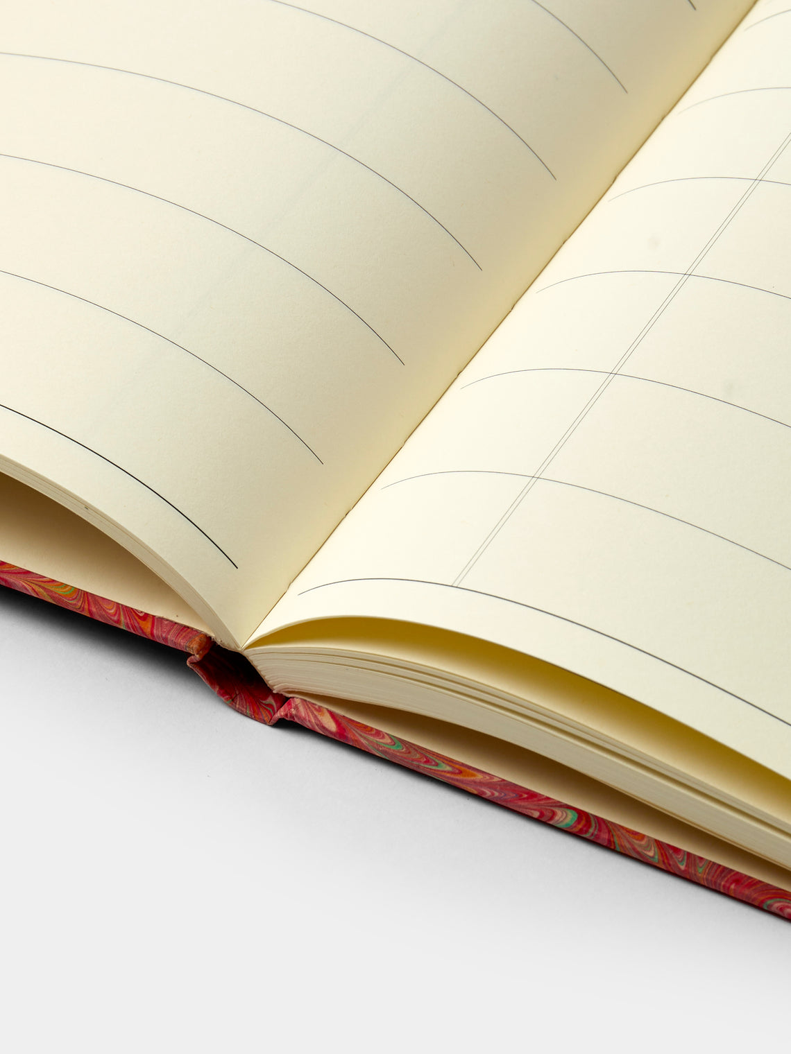 Giannini Firenze - Hand-Marbled Guest Book - Pink - ABASK