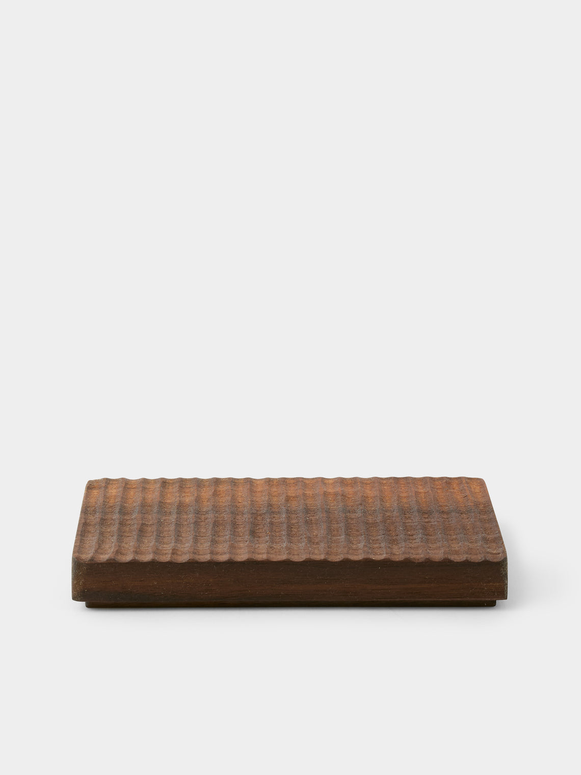 Riccardo Monte - Hand-Carved Walnut Soap Dish - Brown - ABASK - 