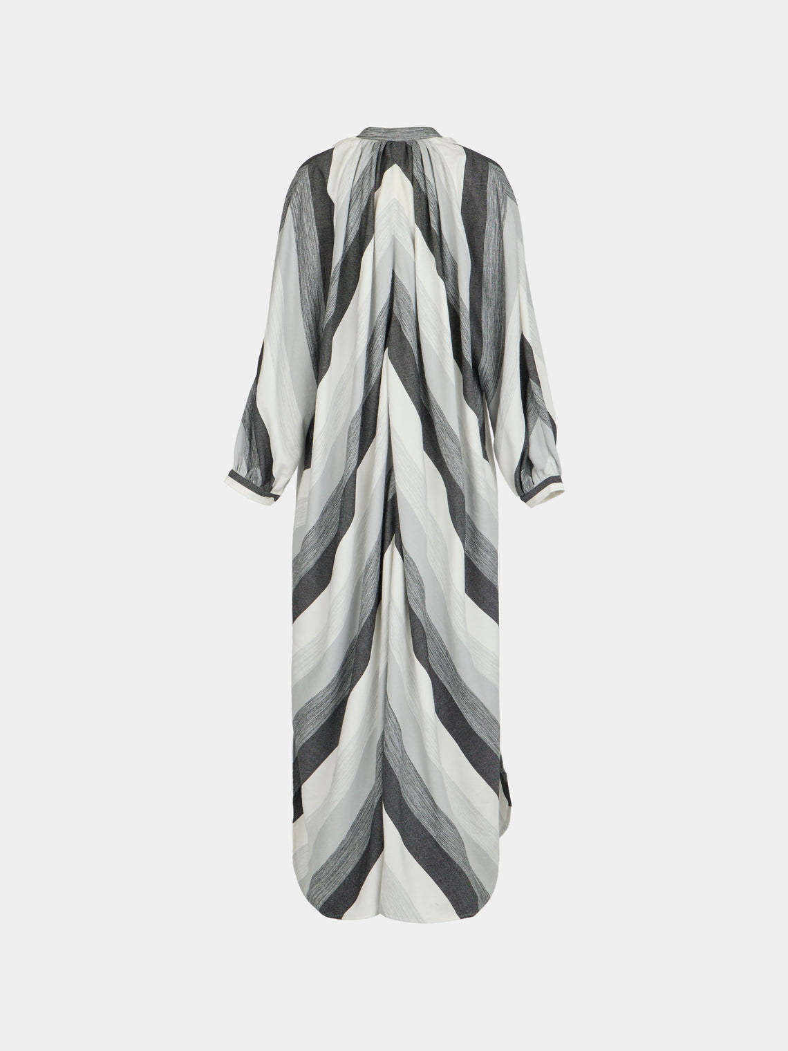 Marrakshi Life - The V-Neck Tourag Dress | Size: S - Gray - ABASK