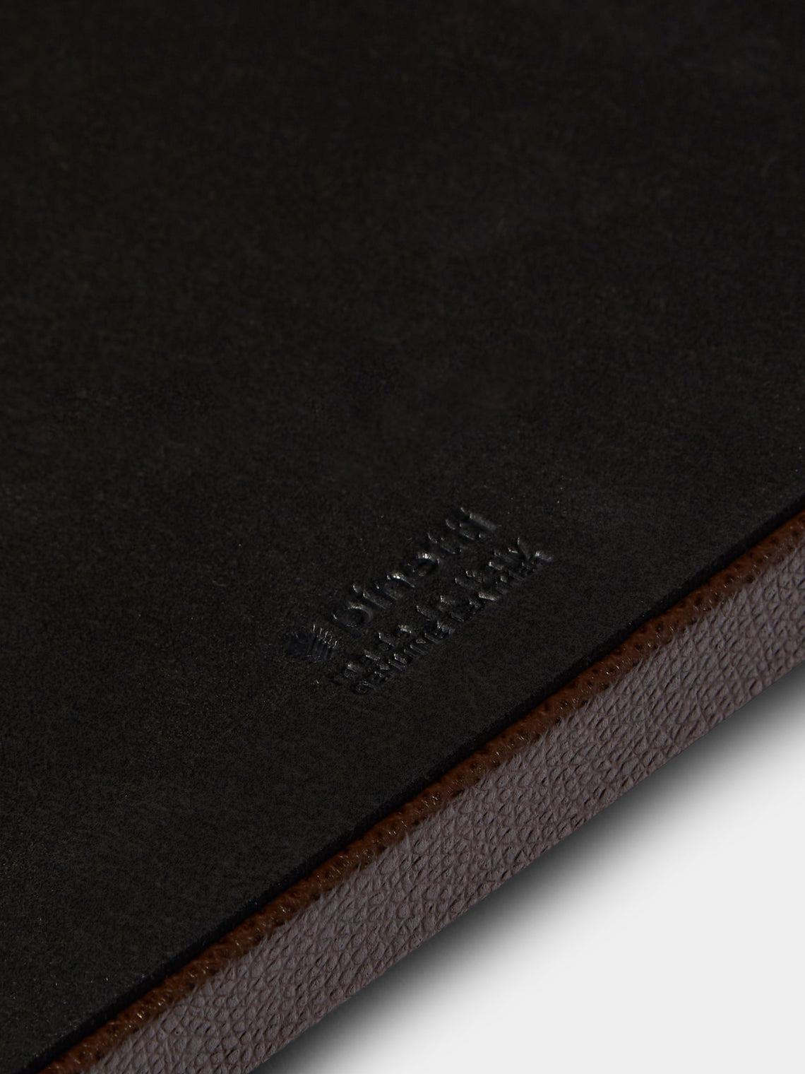 Pinetti - Giove Leather Tray (21in/53cm) - Navy - ABASK