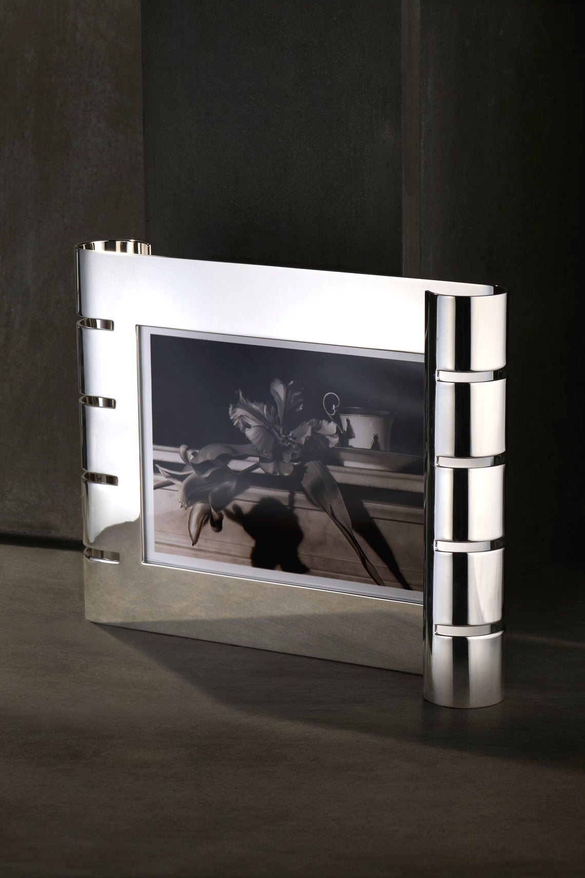 Puiforcat - Ruban Silver-Plated Horizontal Photo Frame - Silver - ABASK