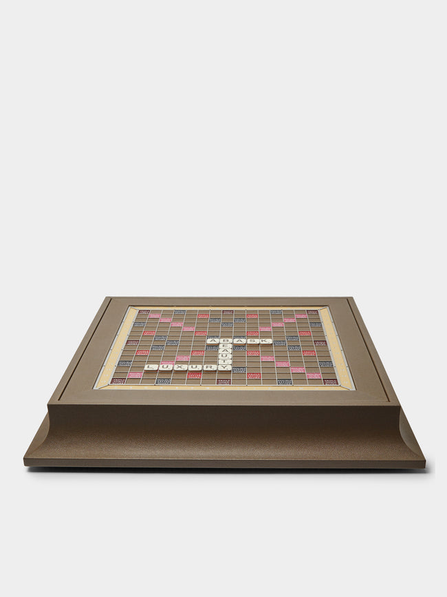 Geoffrey Parker - Leather Scrabble Set -  - ABASK - 