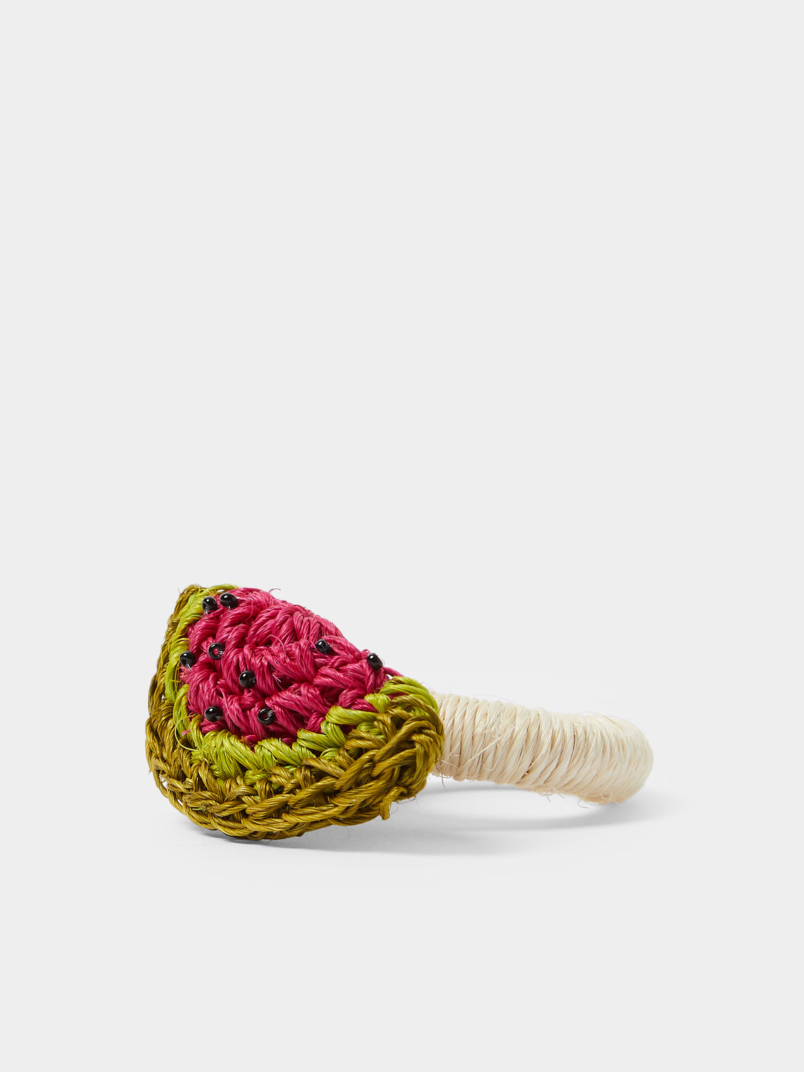 Artesanías del Atlántico - | Set of 4 | Fruits Handwoven Palm Napkin Rings - Multiple - ABASK - 