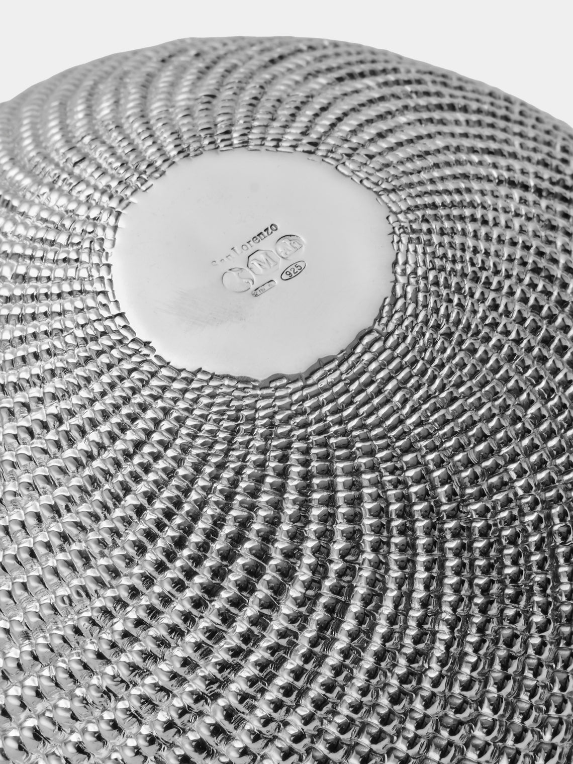 San Lorenzo - 1971 Franco Albini and Franca Helg Pannocchia Sterling Silver Bowl - Silver - ABASK