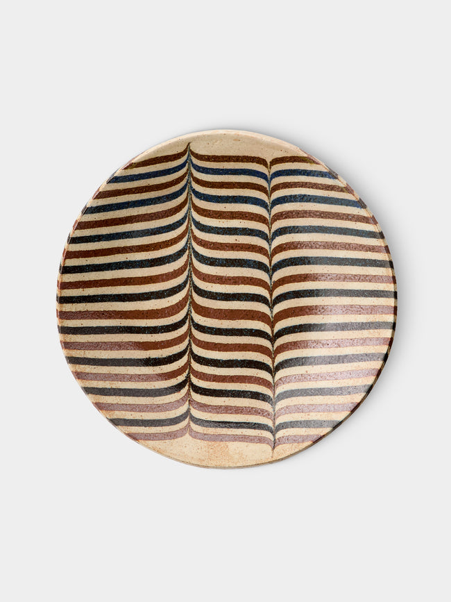 Makidani-gama - No. 3 Nerikomi Ceramic Plates – 8in/21cm (Set of 5) - Multiple - ABASK - 