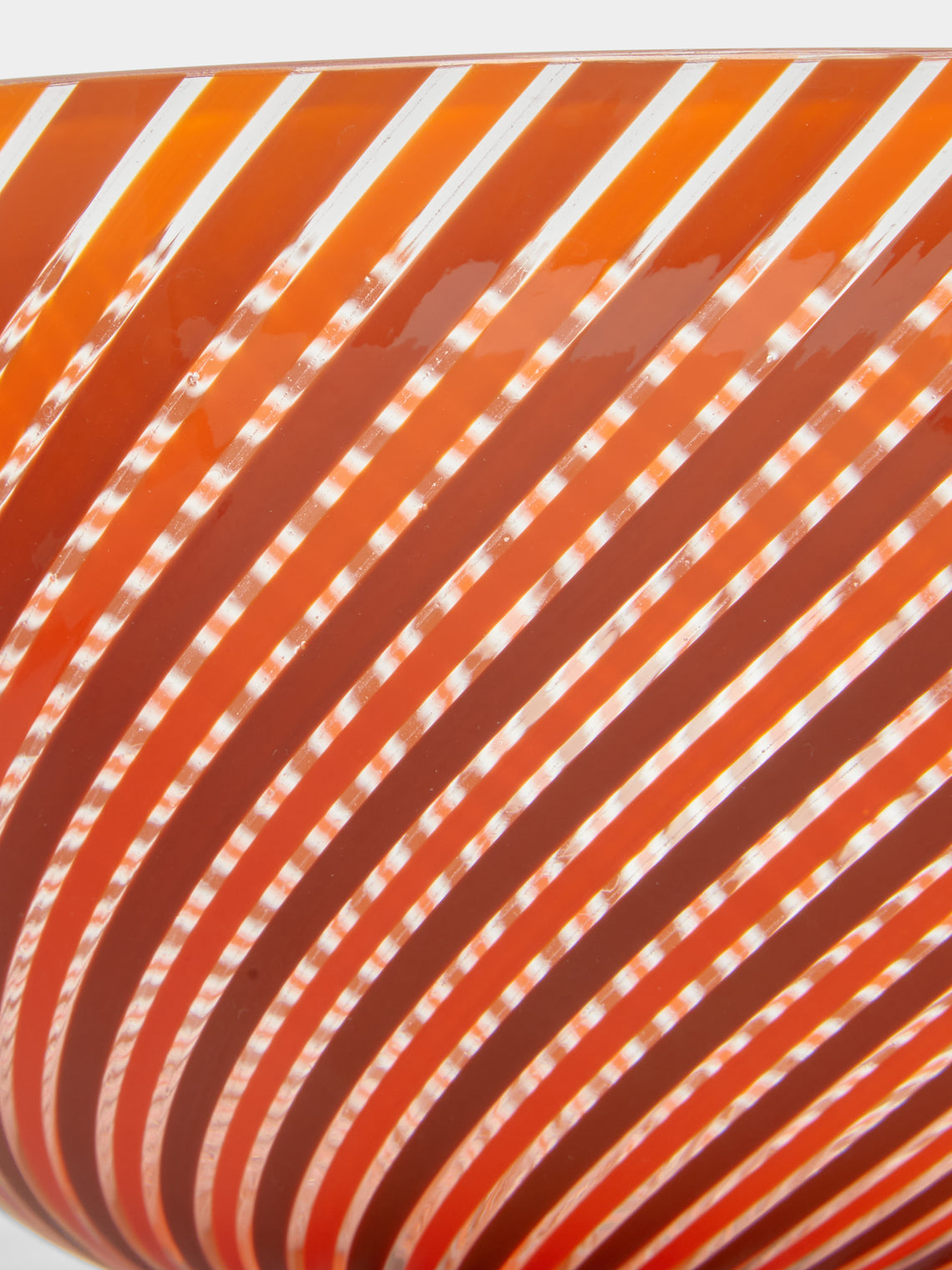 Antique and Vintage - Venini Spiral Murano Glass Bowl -  - ABASK