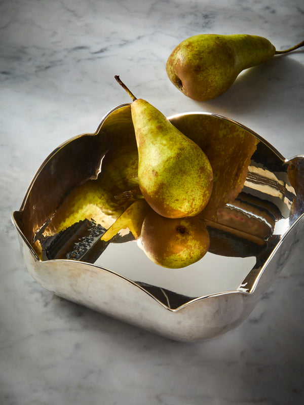 Antique and Vintage - 1960s Solid Silver Scalloped Bowl - Silver - ABASK