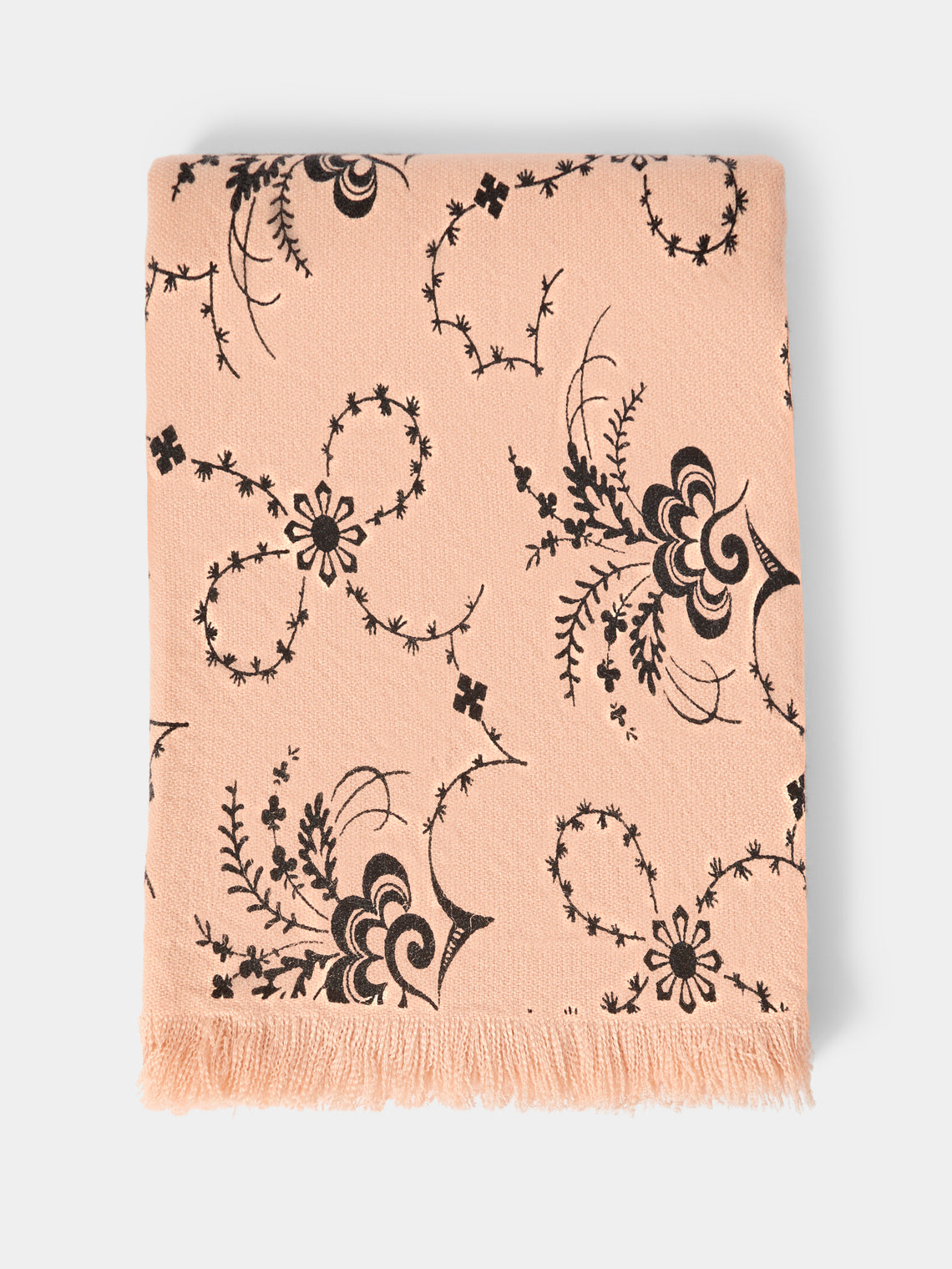Saved NY - Ellen Cashmere Throw (79in/2m) - Multiple - ABASK