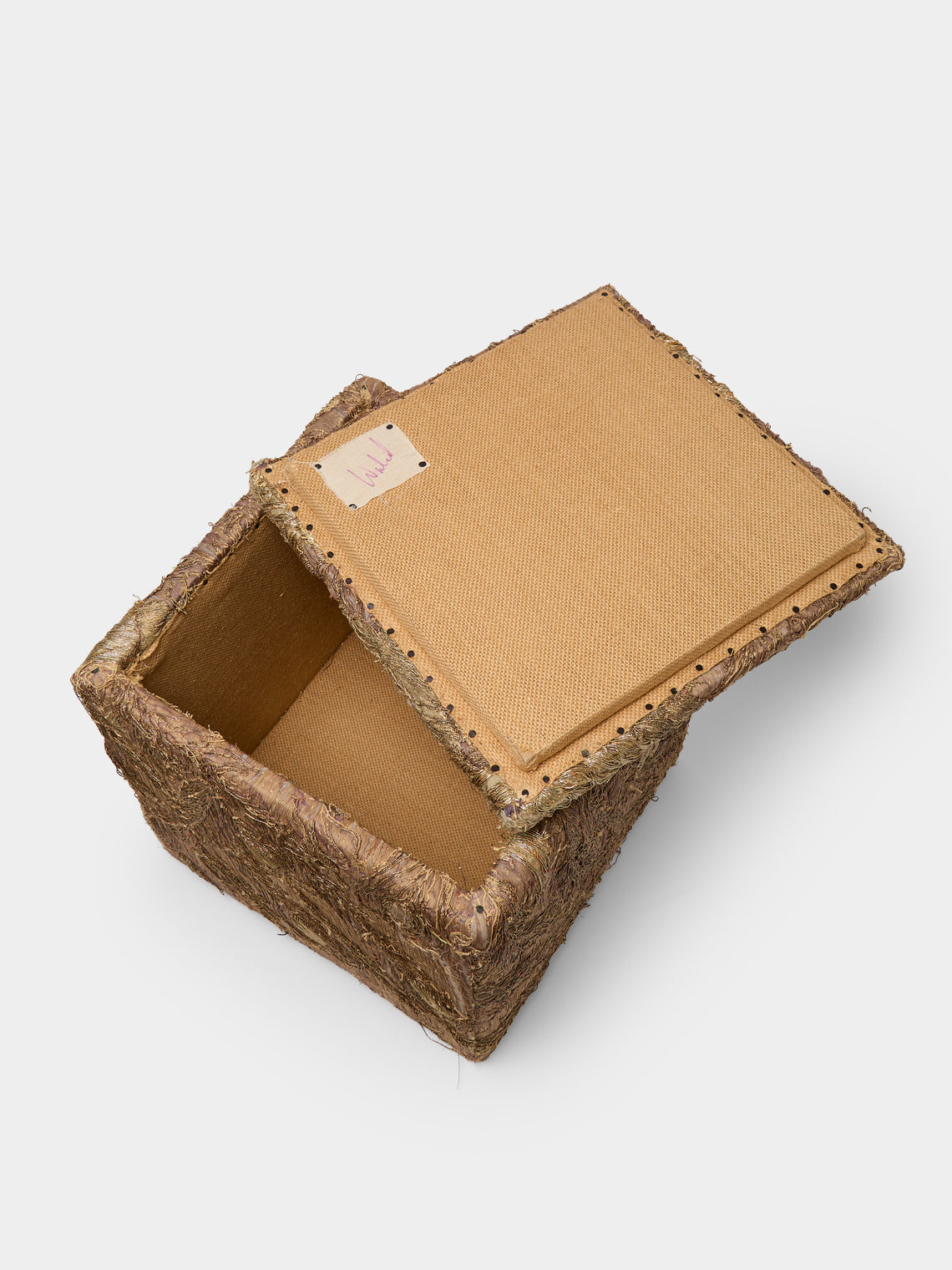 By Walid - 19th-Century Chinese Embroidered Silk Storage Stool - Multiple - ABASK