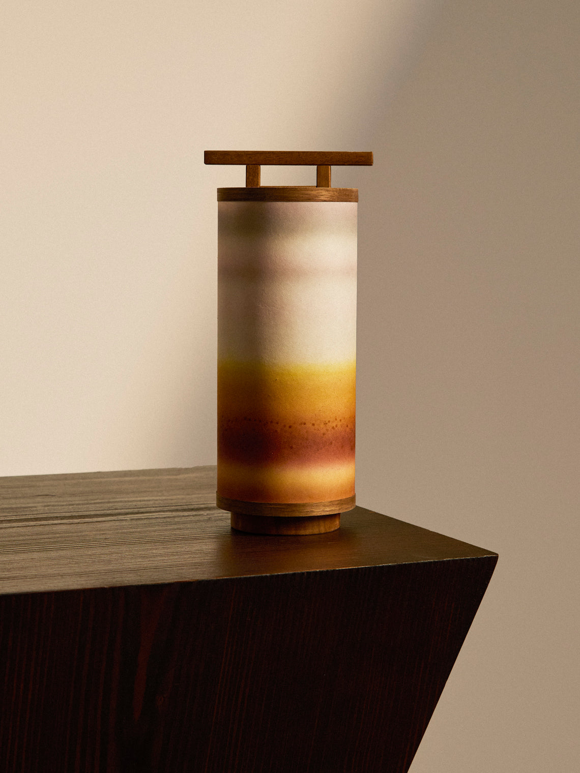 Maxime Prange - Torii Walnut and Washi Paper Small Table Lamp - Multiple - ABASK
