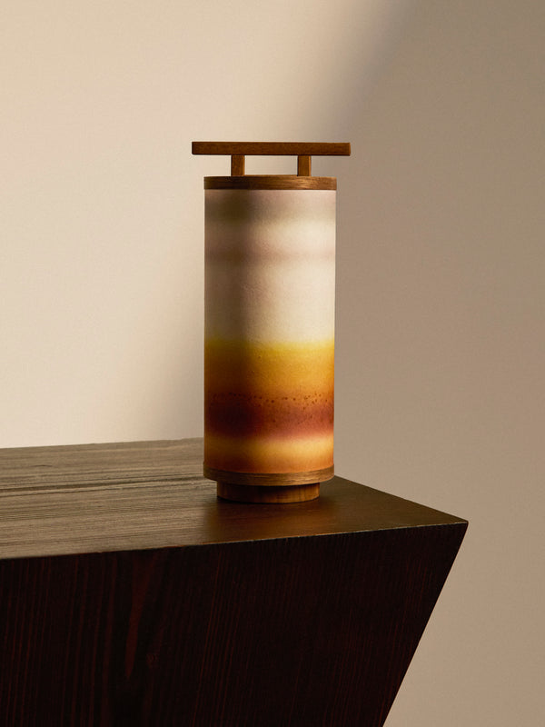 Maxime Prange - Torii Walnut and Washi Paper Small Table Lamp - Multiple - ABASK