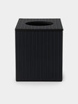 Pinetti - Leather Magnetic Tissue Box - Navy - ABASK - 