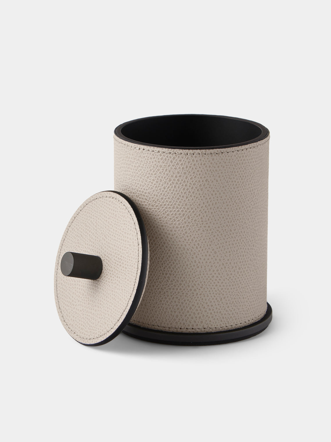 Giobagnara - Positano Leather Small Box - Light Gray - ABASK