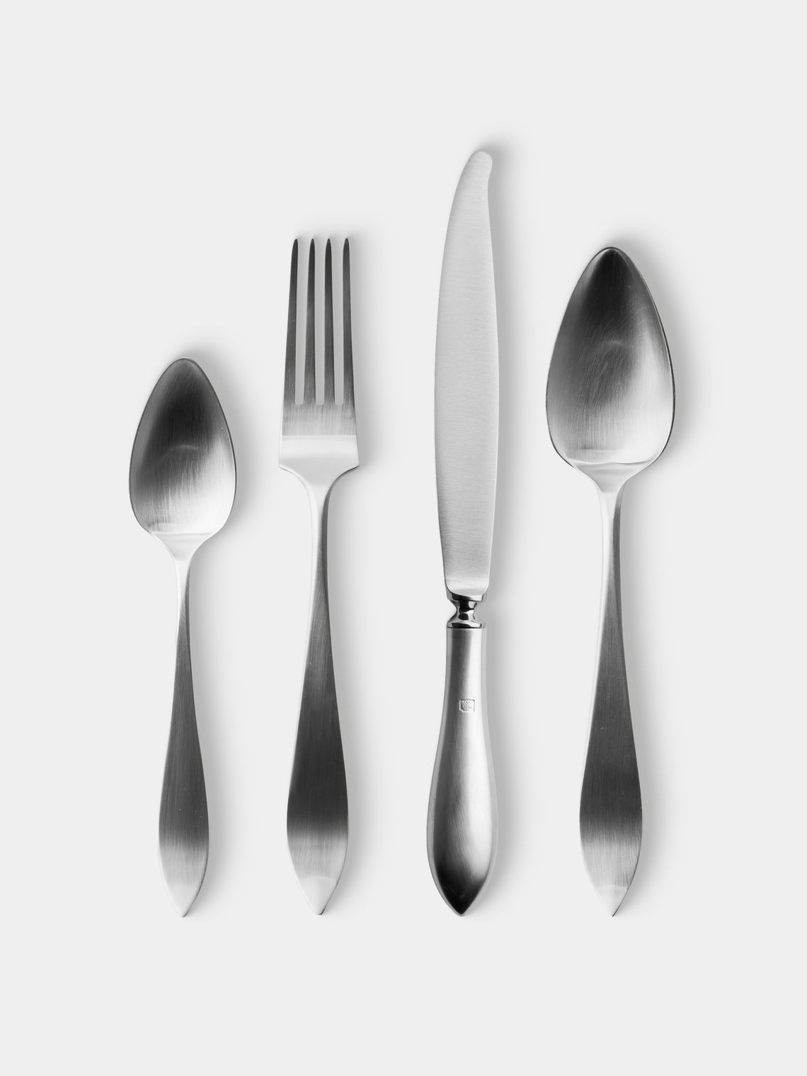 Pampaloni - Due Sicilie Silver-Plated Dinner Cutlery (Set of 4 Pieces) - Silver - ABASK - 