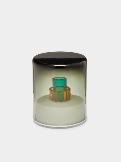 Green Wolf Lighting - Titanio II Hand-Blown Murano Glass Portable Table Light - Green - ABASK - 