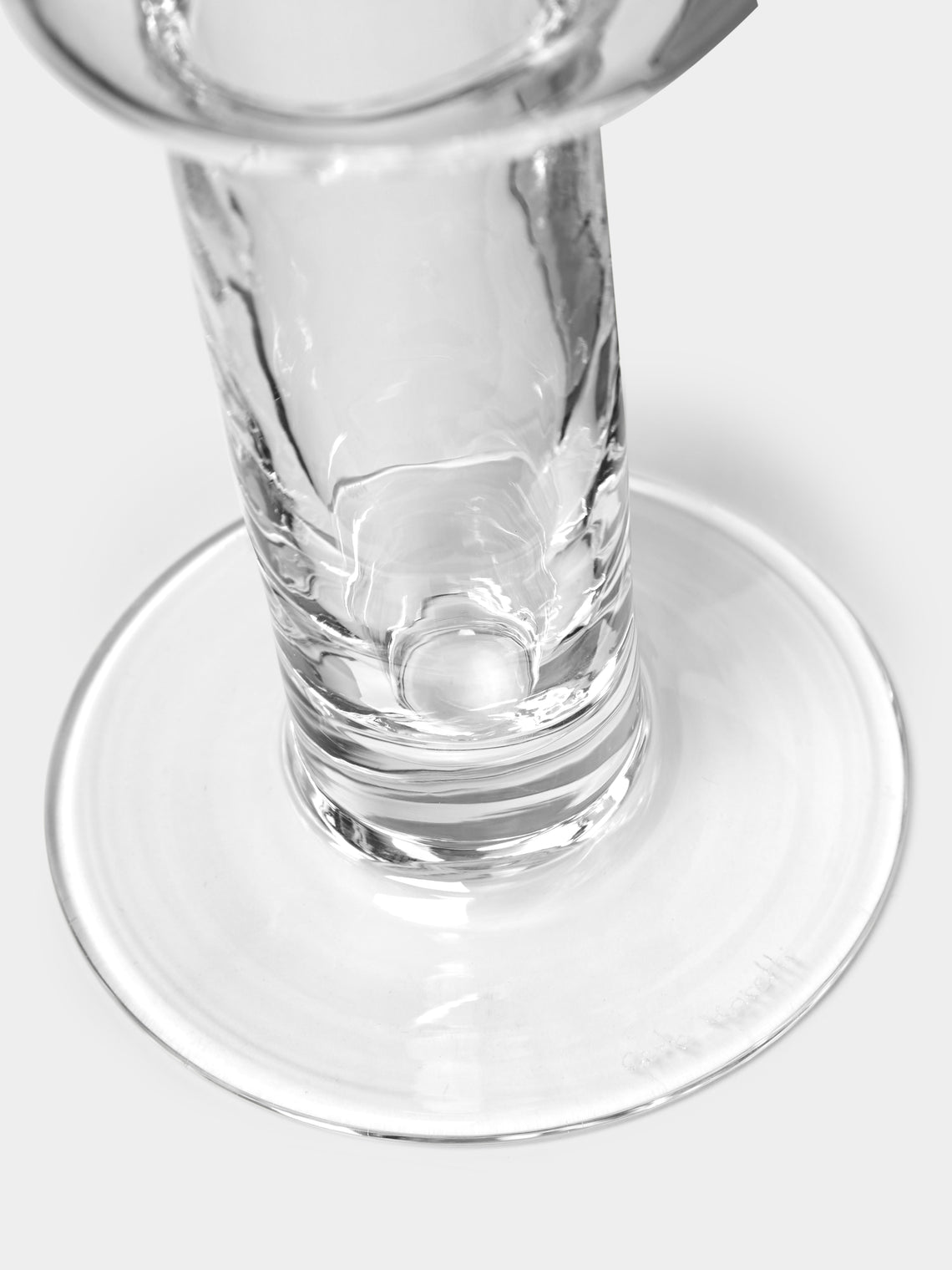 Carlo Moretti - Asymmetric Hand-Blown Murano Water Glass - ABASK