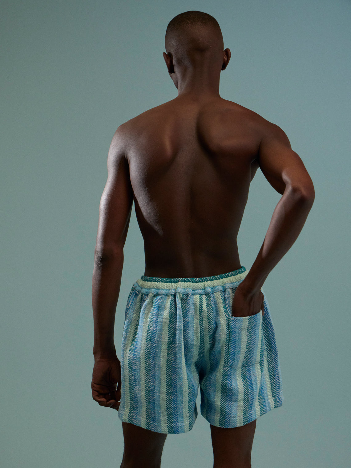 Marrakshi Life - Men's The Cropped Shorts - Blue - ABASK