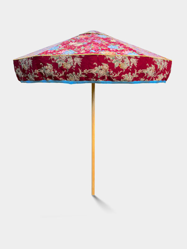 Sunbeam Jackie - Burning Love Vintage-Cotton Parasol - Red - ABASK - 