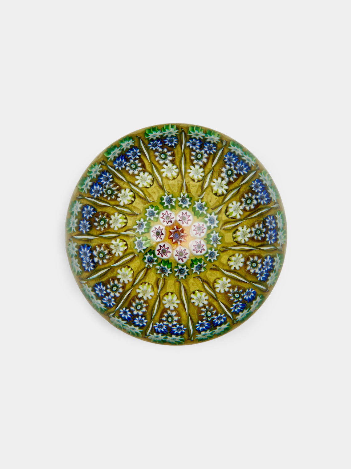 Antique and Vintage - 1930s Murano Glass Paperweight - Blue - ABASK