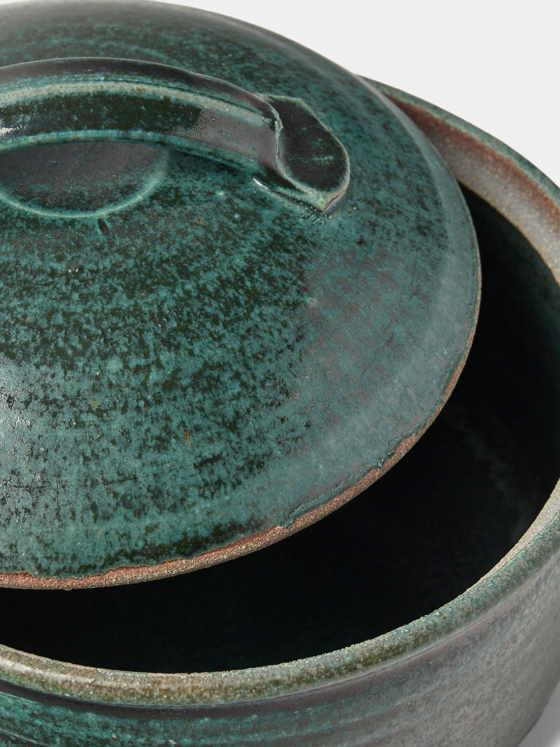 Matthew Foster - Ceramic Medium Casserole Dish - Green - ABASK