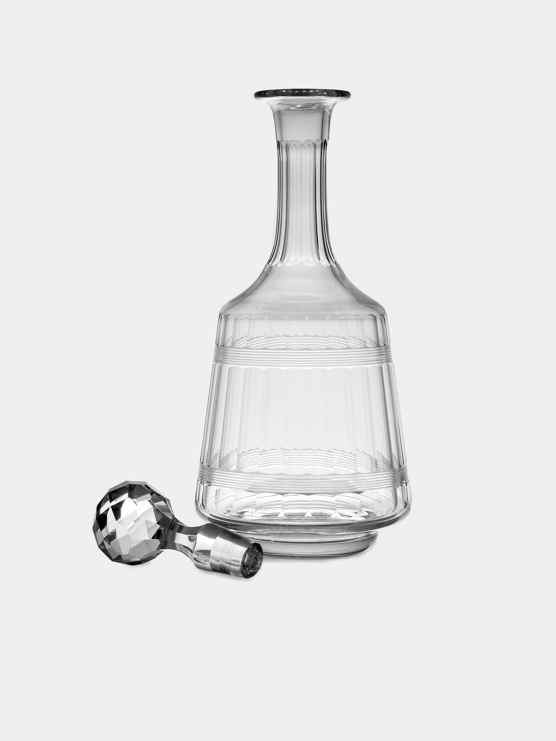 Antique and Vintage - Early-20th-Century Crystal Carafe - Clear - ABASK