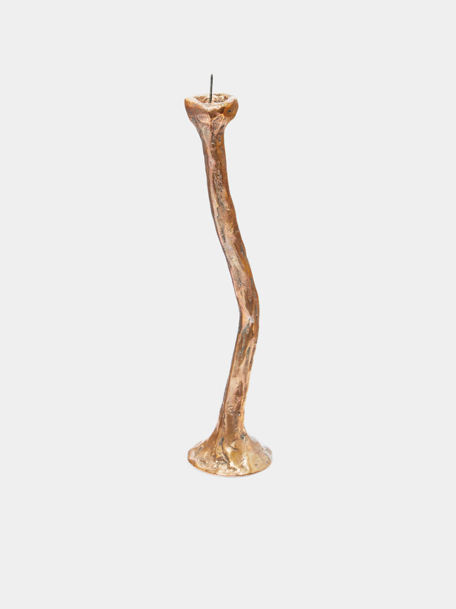 Osanna Visconti - Alga Hand-Cast Bronze Candle Holder -  - ABASK - 