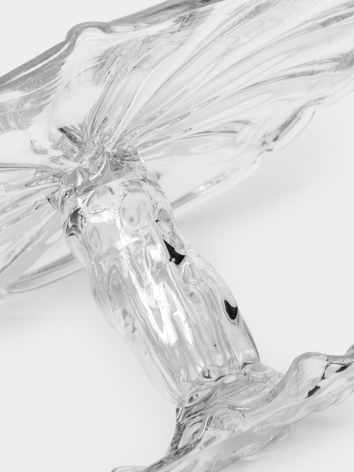 Alexander Kirkeby - Hand-Blown Crystal Cake Stand -  - ABASK