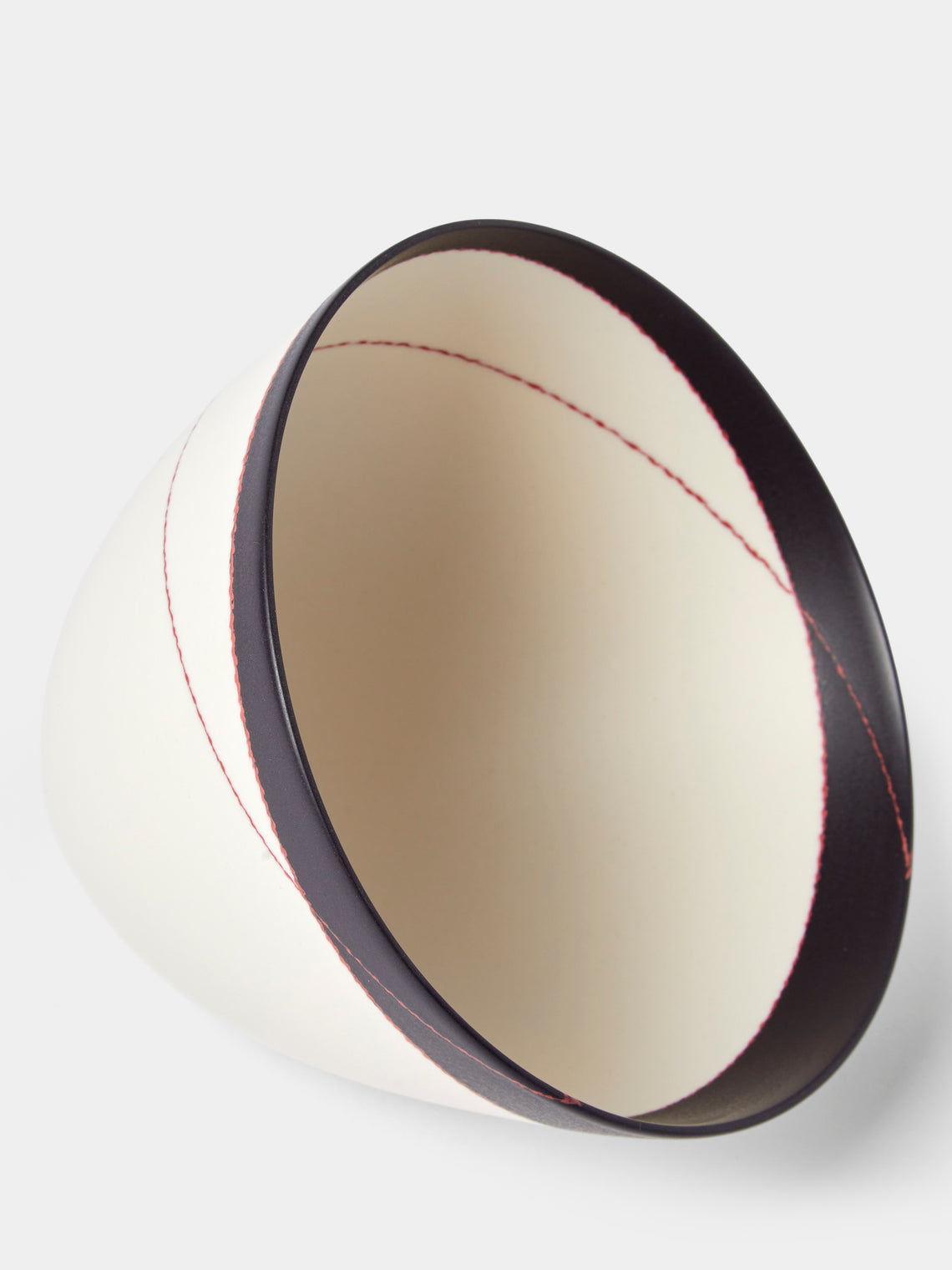 Paul James Ceramics - Fractured Reality Hand-Thrown Ceramic Bowl - White - ABASK