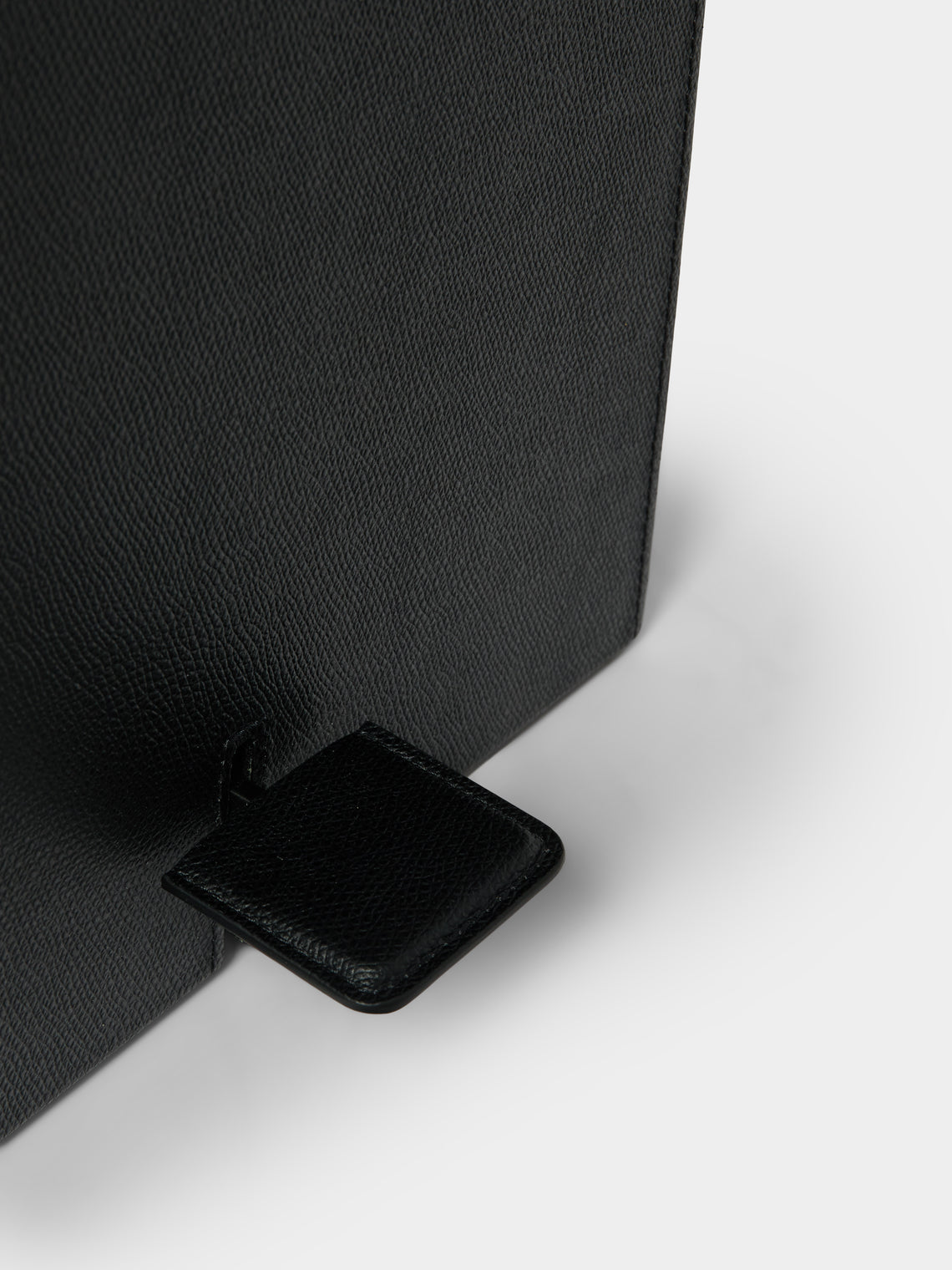 Giobagnara - Groove Leather Pedal Bin - Black - ABASK