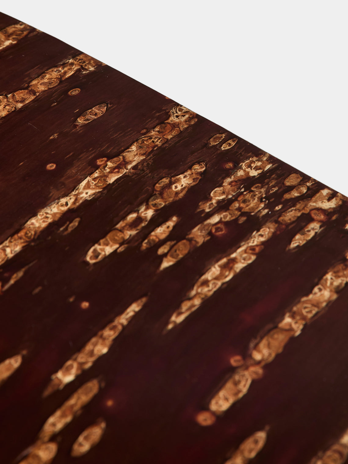 Denshiro - Polished Cherry Bark Storage Box - Brown - ABASK