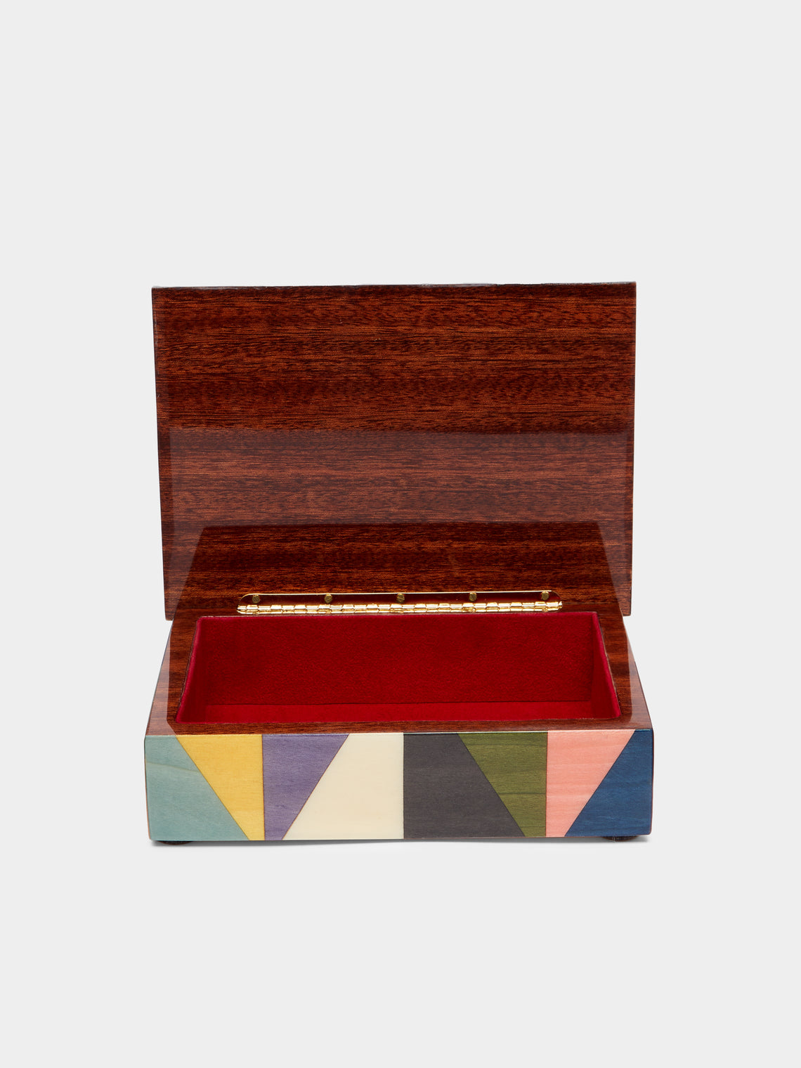 Biagio Barile - Triangle Wood Inlay Box -  - ABASK