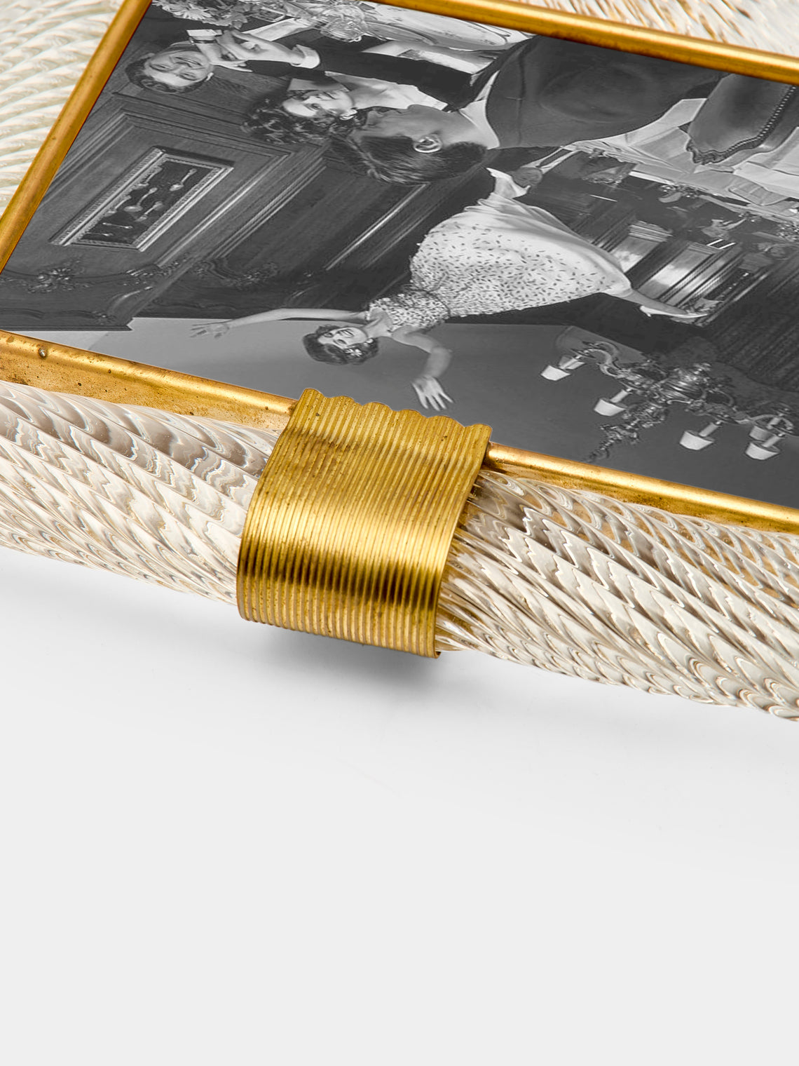 Antique and Vintage - 1960s Murano Glass Photo Frame -  - ABASK