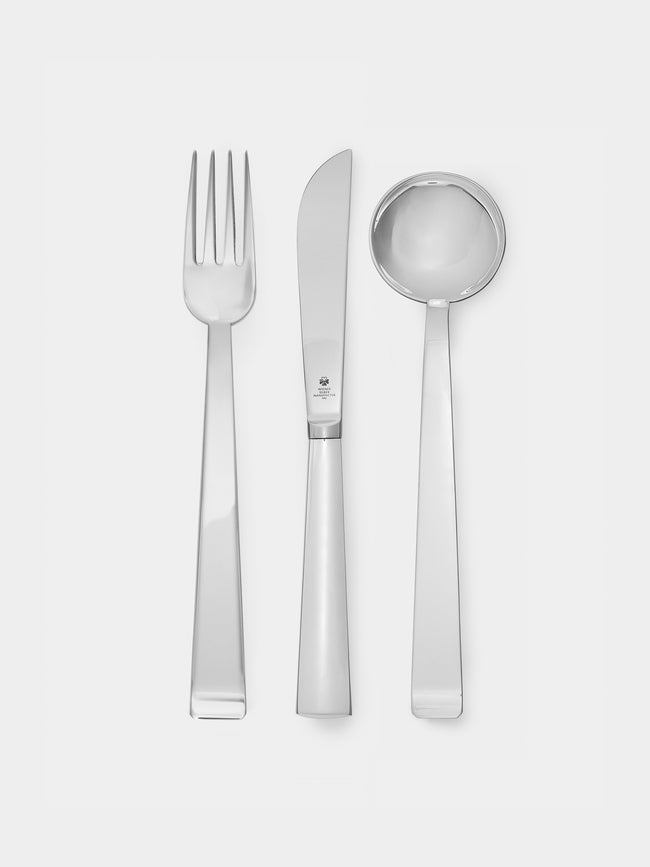 Wiener Silber Manufactur - Josef Hoffmann 135 Silver-Plated Cutlery - Silver - ABASK - 