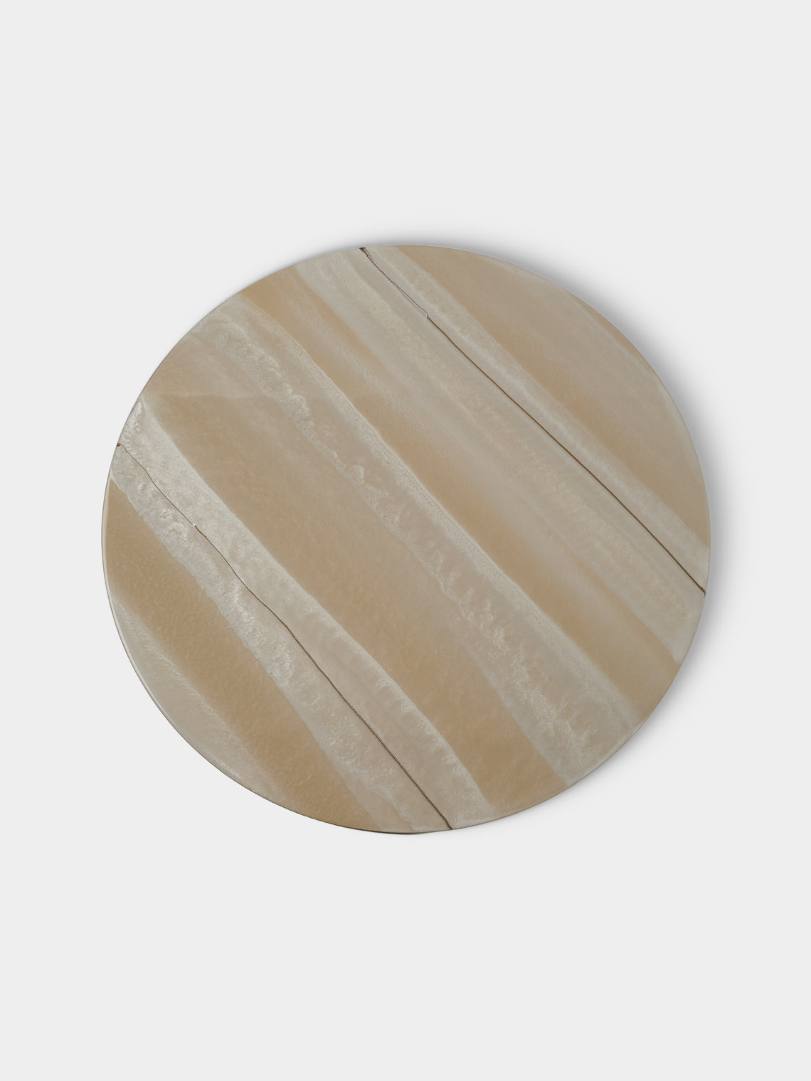 MAAR Design - | Set of 4 | Avorio Hand-Painted Lacquered Placemats - Ivory - ABASK