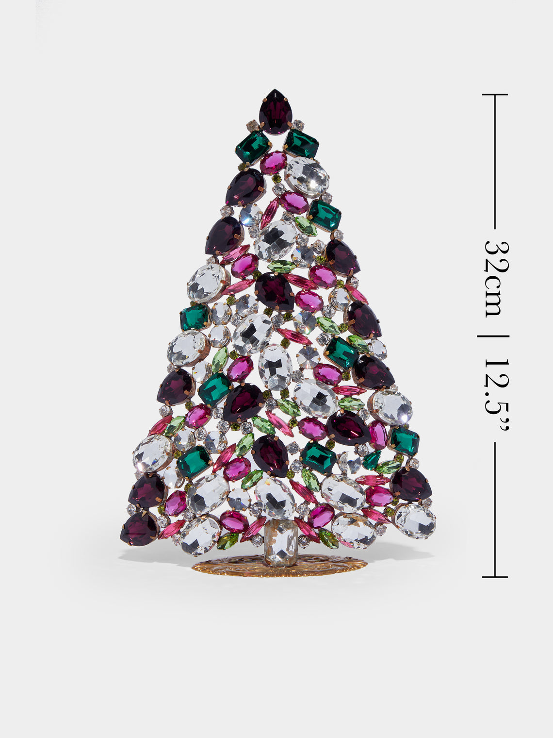 Antique and Vintage - 1930s Czech Jewelled Large Christmas Tree -  - ABASK