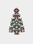 ABASK Decorations - Intricate Czech Crystal Tree - Red - ABASK - 