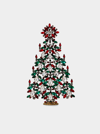 ABASK Decorations - Intricate Czech Crystal Tree - Red - ABASK - 